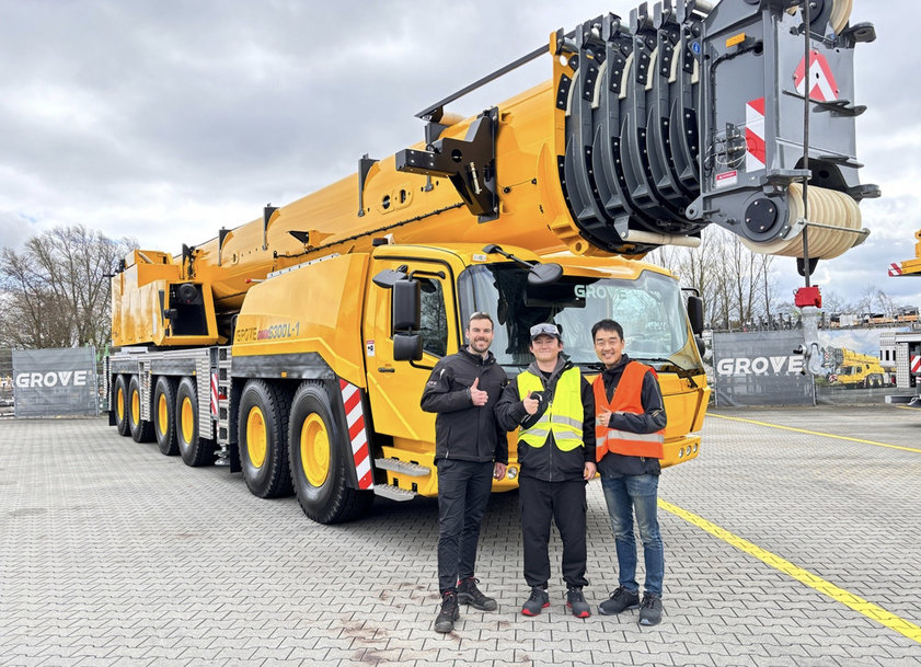 Grove GMK5250XL-1 begins operations at South Korea&rsquo;s latest semiconductor facility